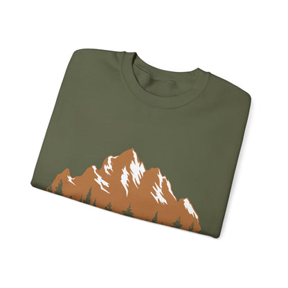 Mountain Reflection Crewneck Sweatshirt | Adventure and Travel | True North