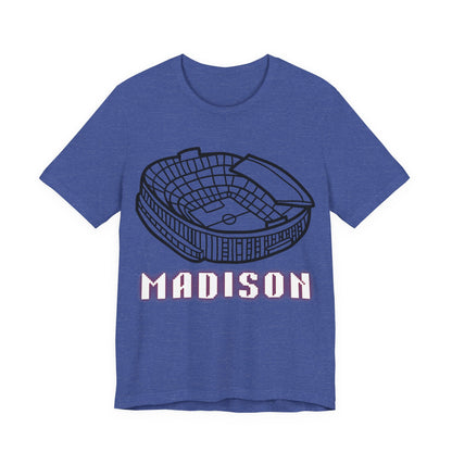 Madison Stadium T-Shirt — Vintage City Arena JERSEY Tee