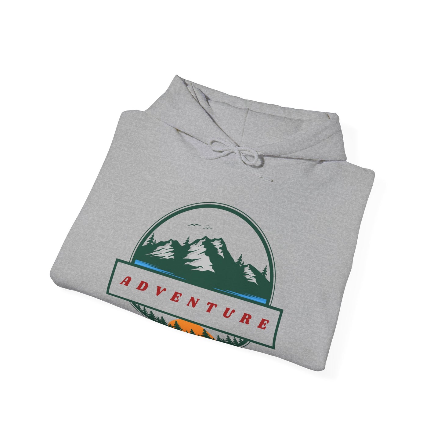 Adventure-Themed Hooded Sweatshirt | Cozy Hoodie for Outdoor Enthusiasts | True North