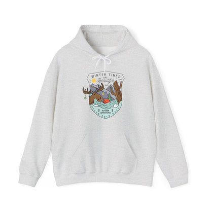 Cozy Outdoor Adventure Hoodie | Winter Activities Sweatshirt | True North