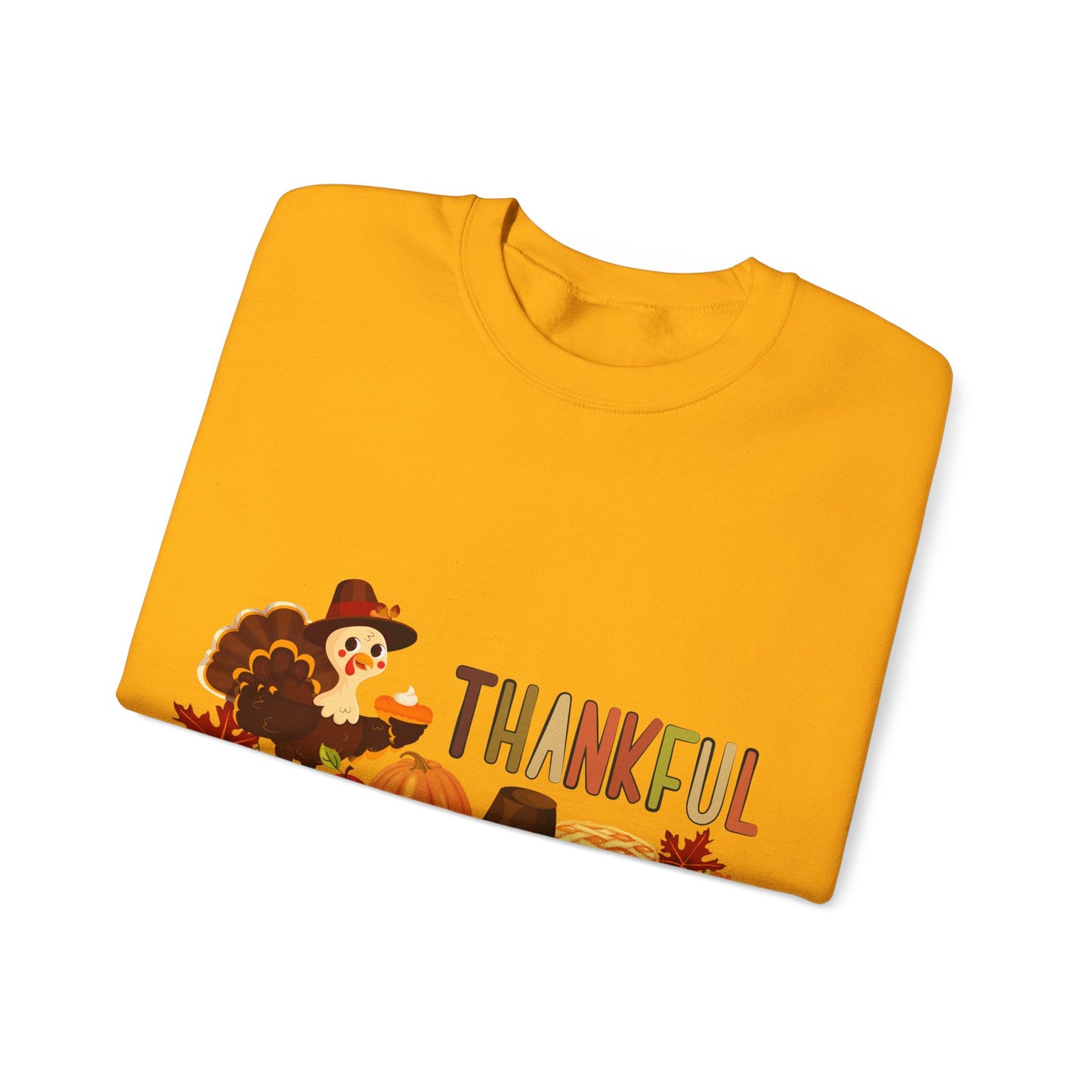 Thankful Thanksgiving Crewneck Sweatshirt  | True North