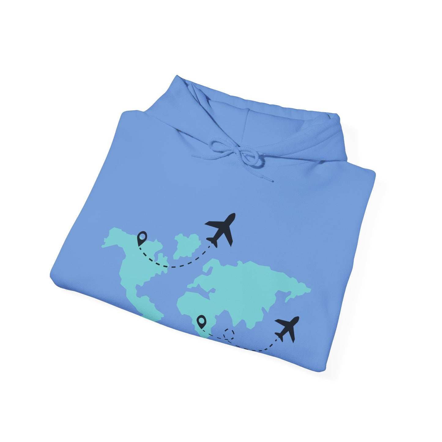 Travel Lover's Map Hoodie | True North