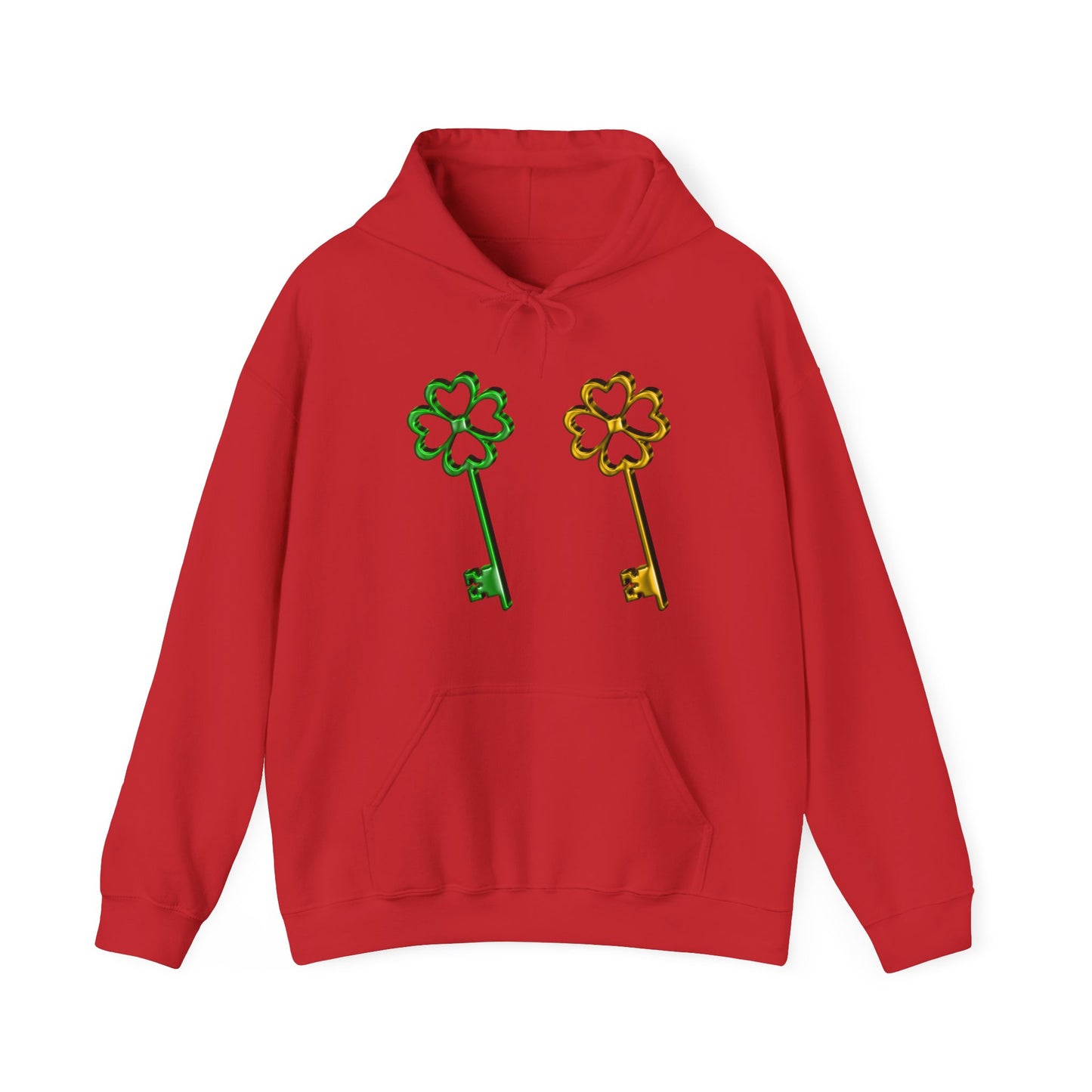 Charming Keys Hooded Sweatshirt | St. Patrick's Day Pullover | True North