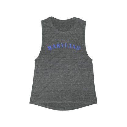 Maryland | Women’s Flowy Scoop Muscle Tank | True North