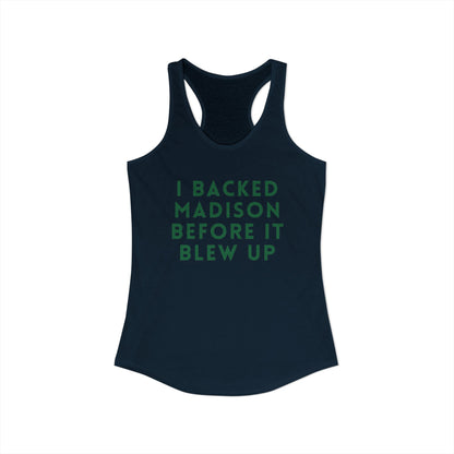 Women's Ideal Racerback Tank MADISON