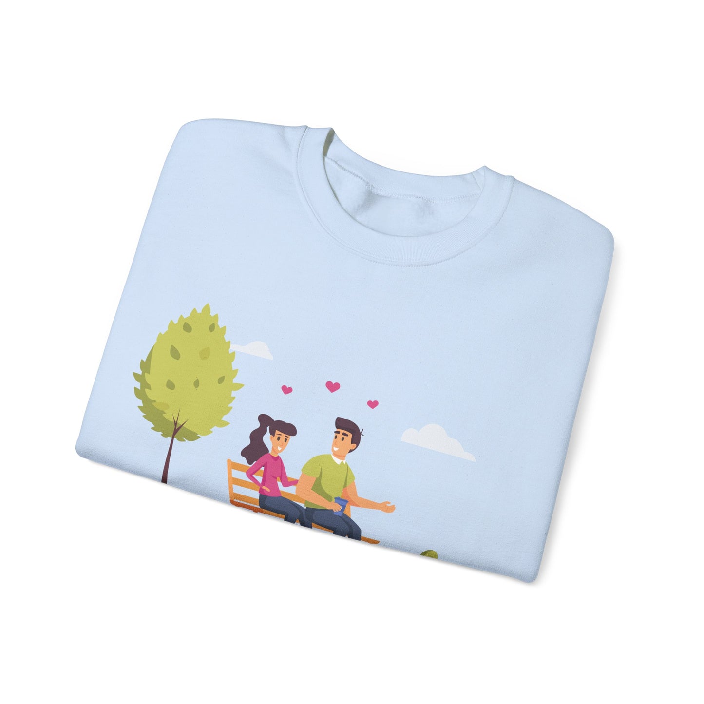 Cute Couple Crewneck Sweatshirt | Cozy Relationship Apparel | True North