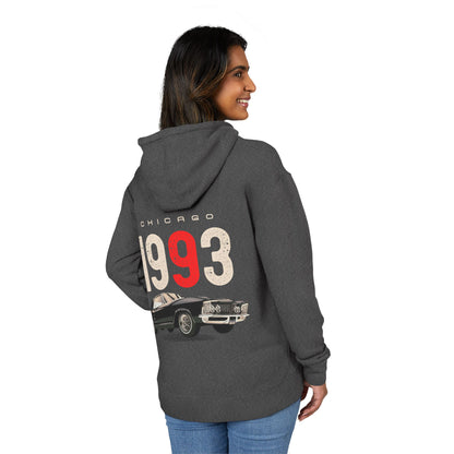 Vintage 1993 Chicago Car Hoodie | Retro Automotive Sweatshirt | True North