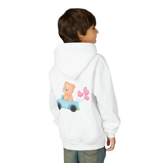 Cute Car-Themed Youth Hoodie | Adorable Sweatshirt | True North