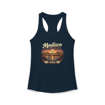 Madison 1848 Racerback Tank Top | Slim Fit Activewear | True North