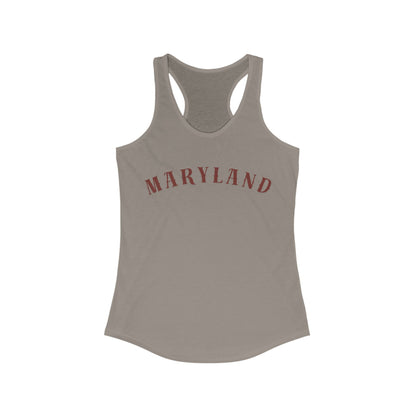 Maryland | Women’s Ideal Racerback Tank | True North