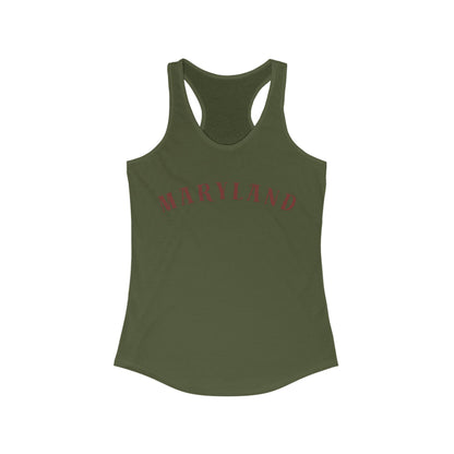 Maryland | Women’s Ideal Racerback Tank | True North