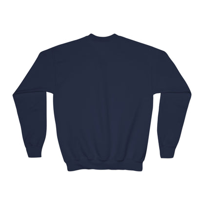 Cute Halloween Youth Crewneck Sweatshirt | BOO Graphic Sweatshirt | True North