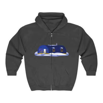 Cozy Cabin Zip-Up Hoodie | Warm Adventures | True North