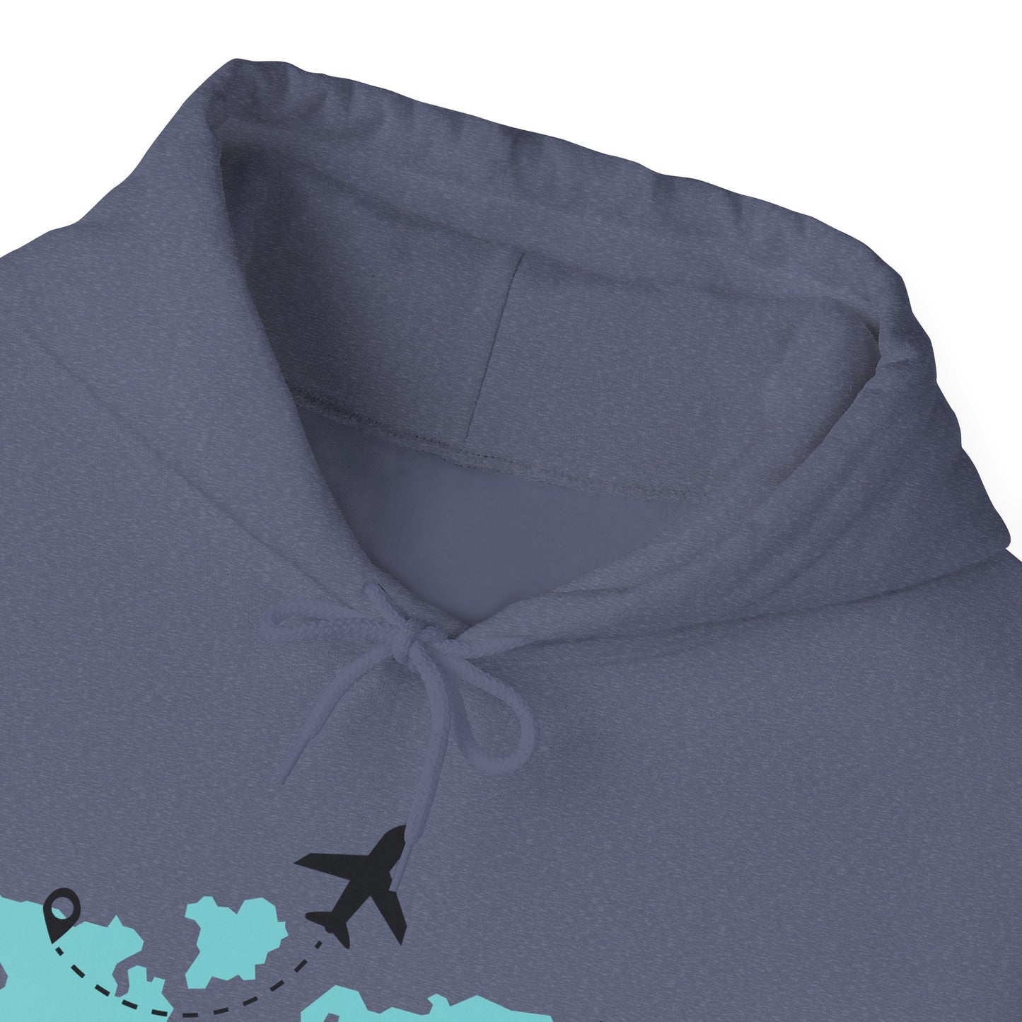 Travel Lover's Map Hoodie | True North