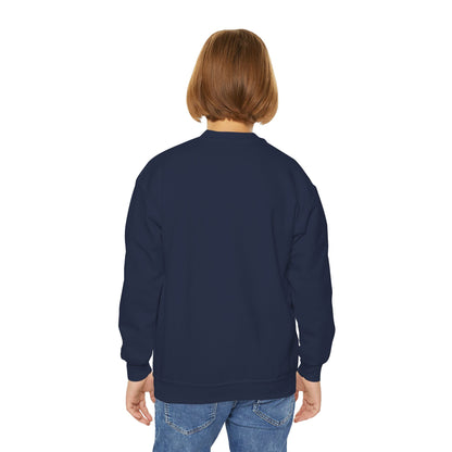 Youth Bear Sketch Crewneck Sweatshirt | Cozy Kids Pullover | True North