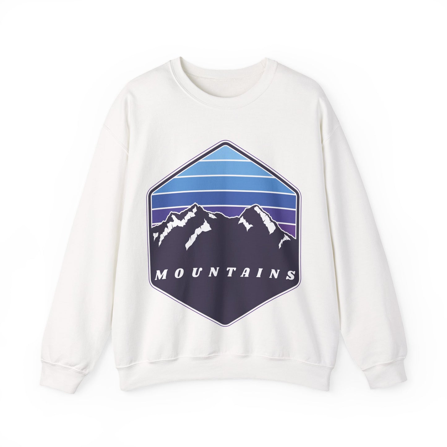 Mountain Adventure Crewneck Sweatshirt | Cozy Nature Vibes | True North