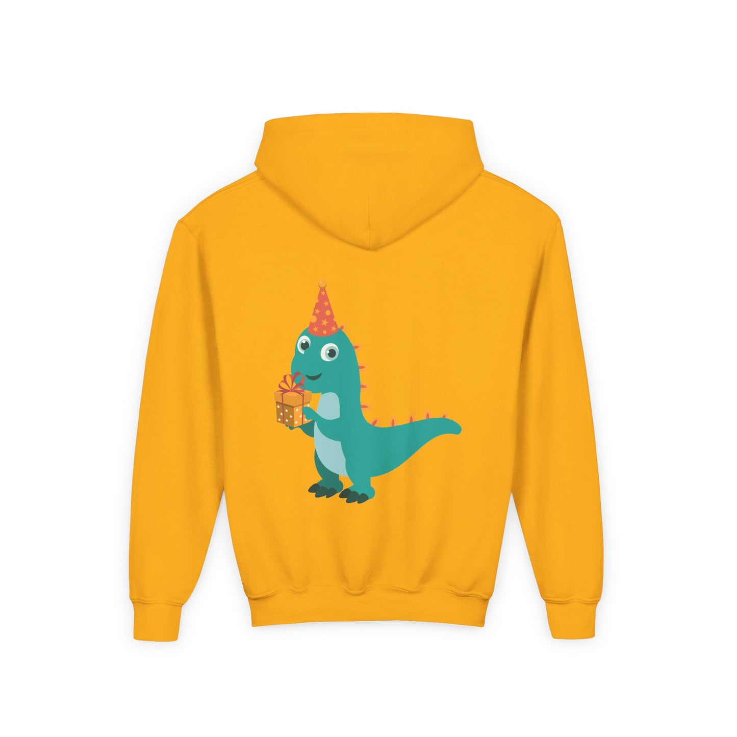 Fun Dinosaur Kids Party Hoodie | Train Design | True North