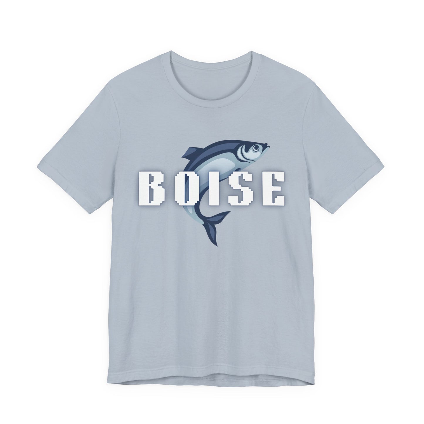 Boise Trout Graphic Tee — Fish Logo Short Sleeve T-Shirt
