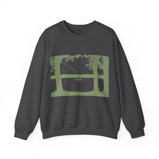 Relaxing River View Crewneck Sweatshirt | Cozy Pullover | True North