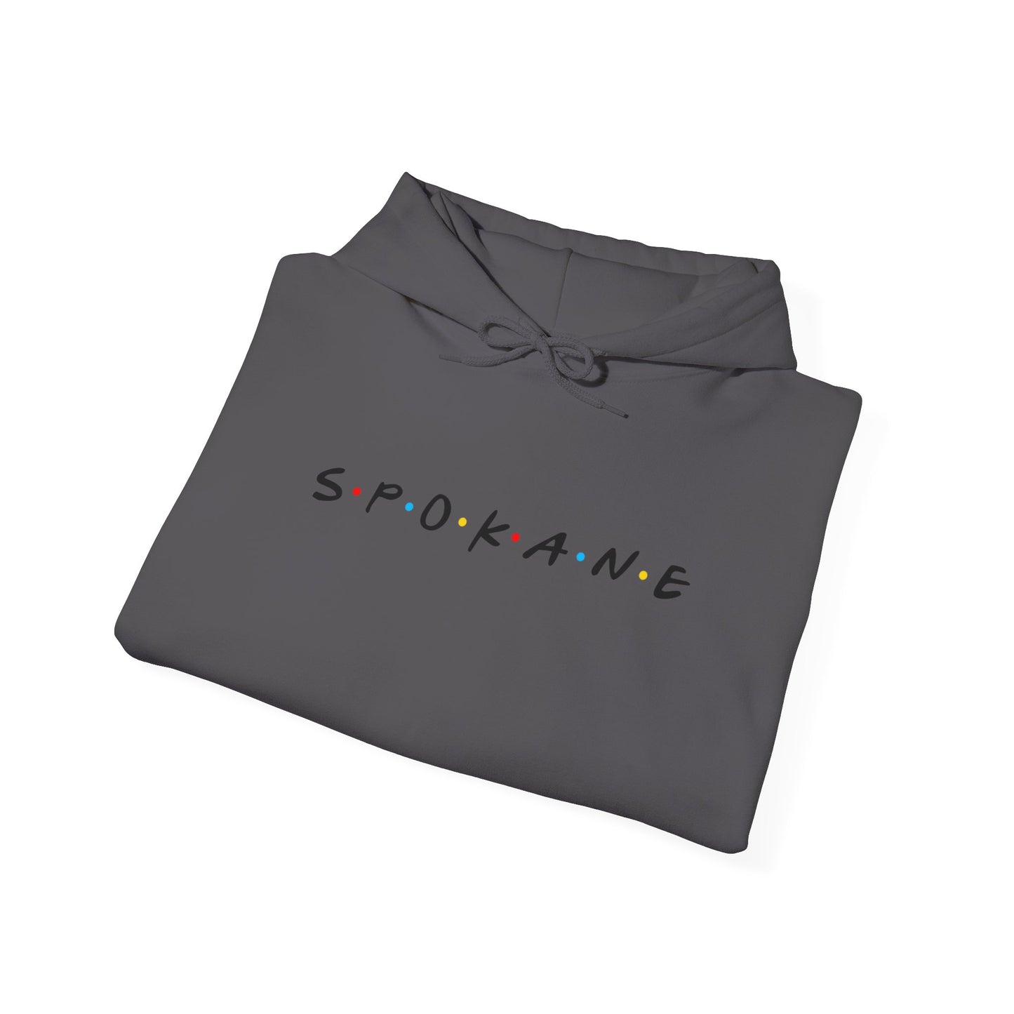 Spokane Script Hoodie - Minimal City Name Pullover