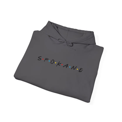 Spokane Script Hoodie - Minimal City Name Pullover