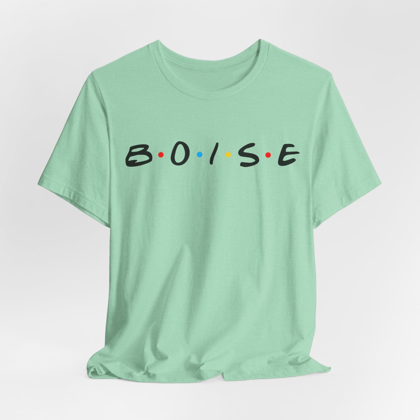 Boise Retro Friends-Style Tee — City Name Graphic T-Shirt