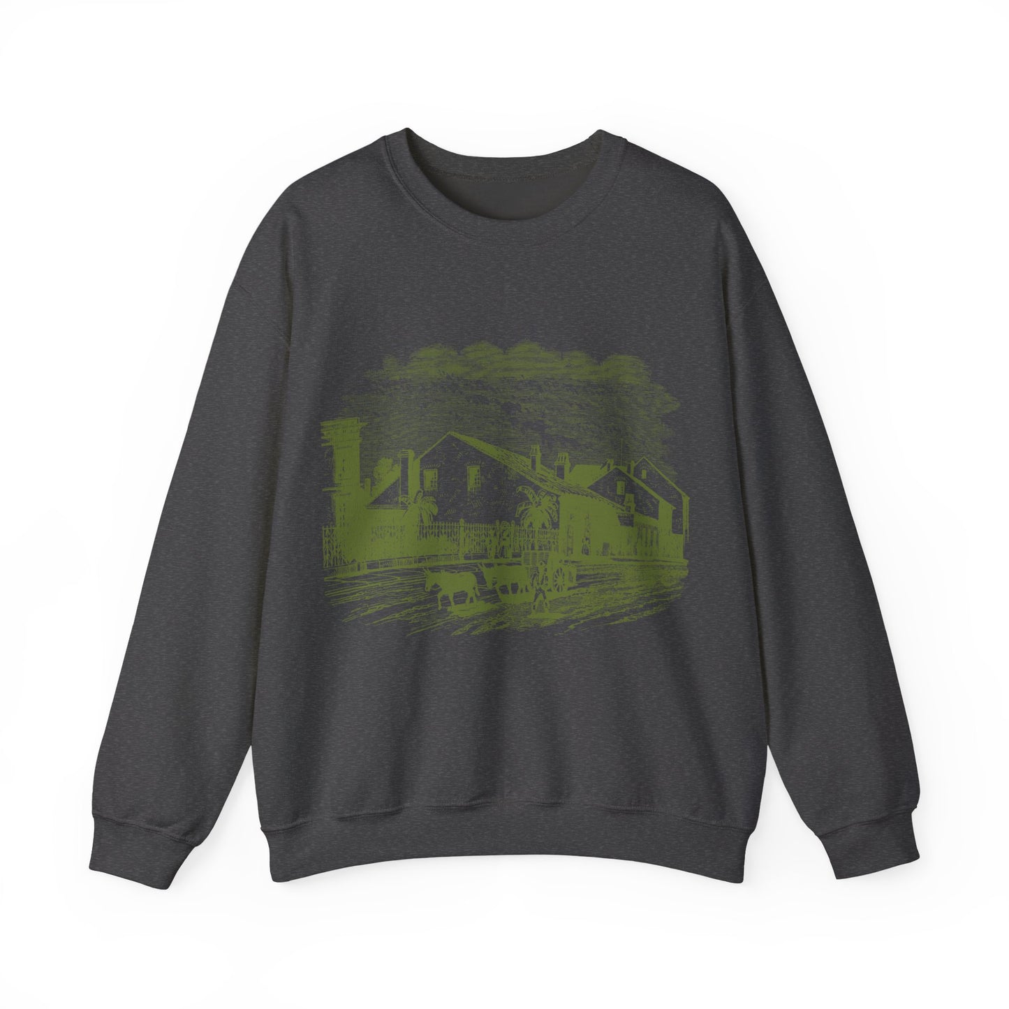 Farmhouse Graphic Crewneck Sweatshirt | Perfect for Autumn | True North