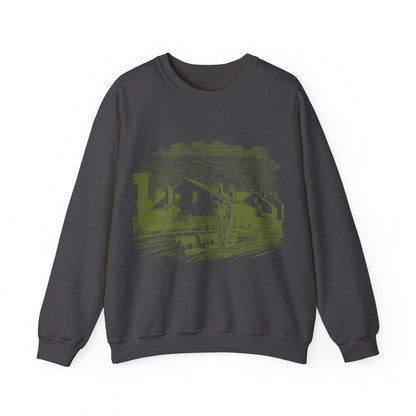 Farmhouse Graphic Crewneck Sweatshirt | Perfect for Autumn | True North