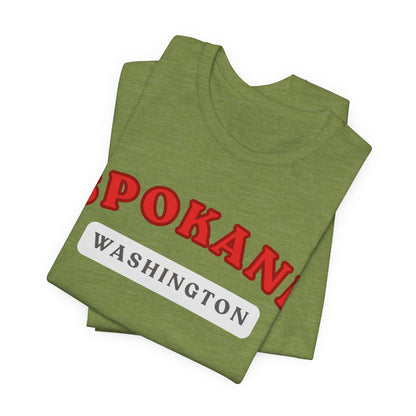 Spokane Washington Retro Arch Tee