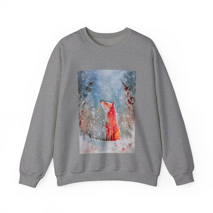 Winter Wonderland Fox Crewneck Sweatshirt | Holiday Pullover for  Nature Enthusiasts | True North