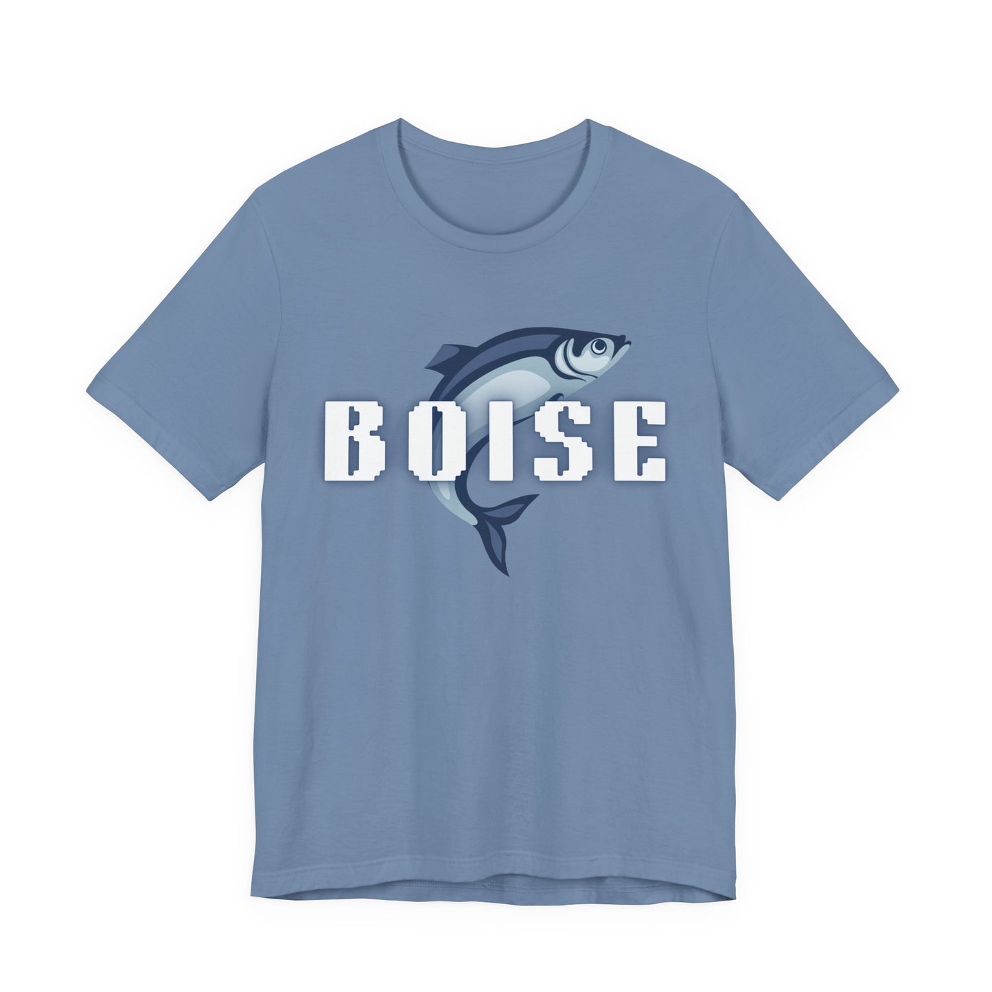 Boise Trout Graphic Tee — Fish Logo Short Sleeve T-Shirt