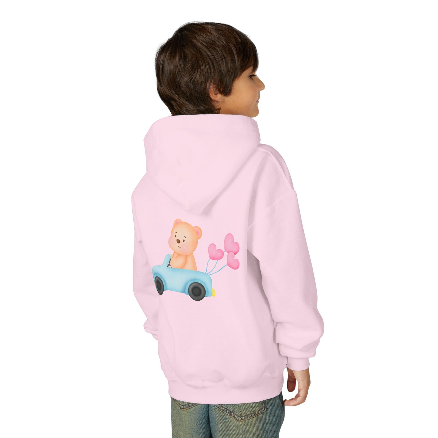 Cute Car-Themed Youth Hoodie | Adorable Sweatshirt | True North