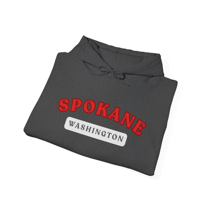 Spokane Washington Pullover Hoodie – Classic Collegiate City Sweatshirt