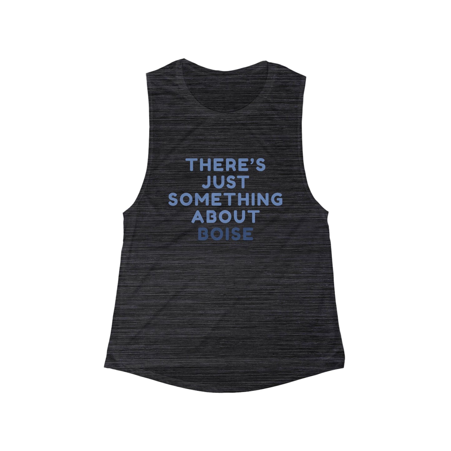 Boise Vibes Women's Flow Tank — "There's Just Something About Boise"