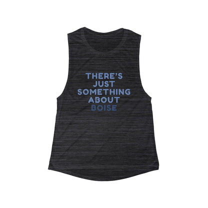 Boise Vibes Women's Flow Tank — "There's Just Something About Boise"