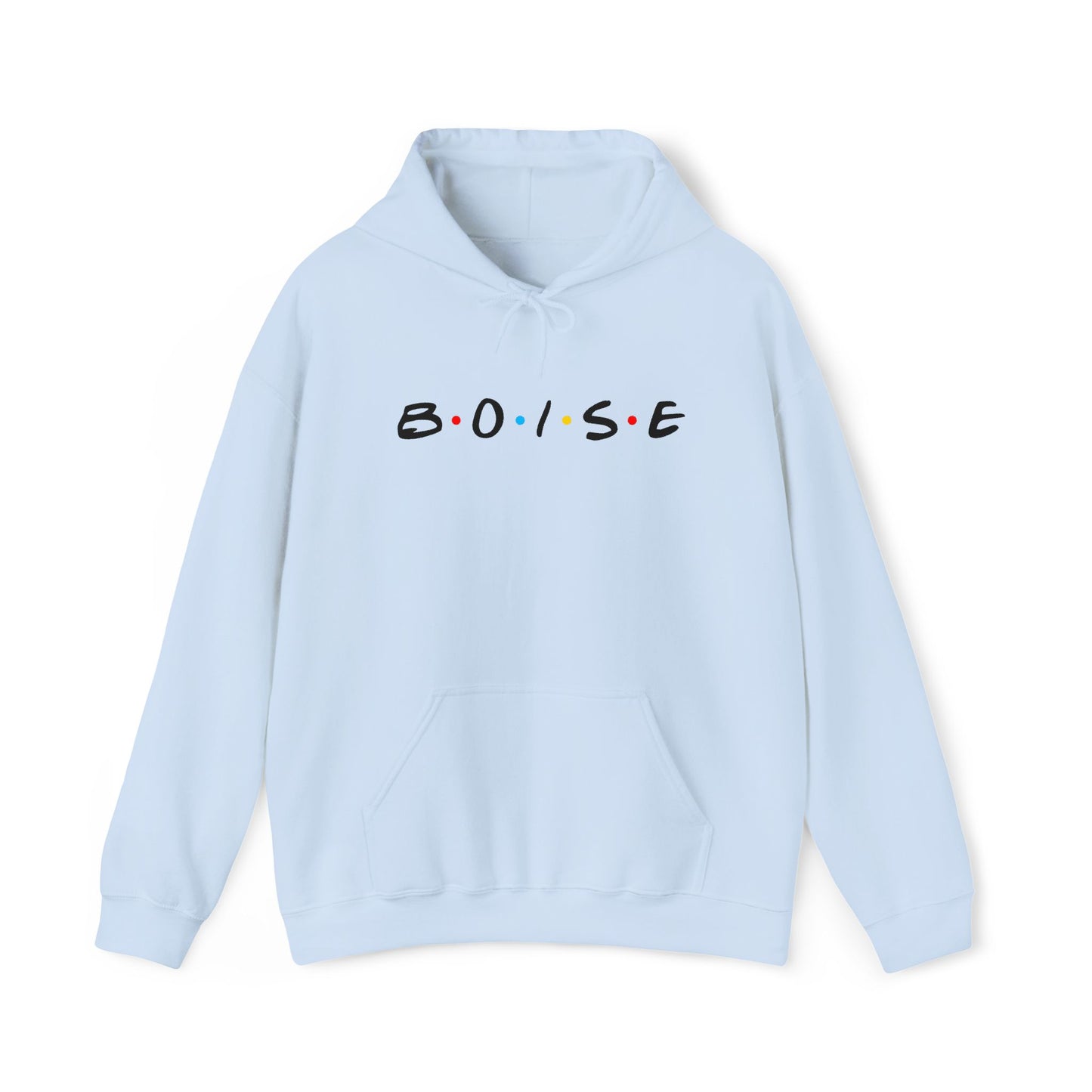 Boise Hoodie — Minimal City Logo Pullover Sweatshirt