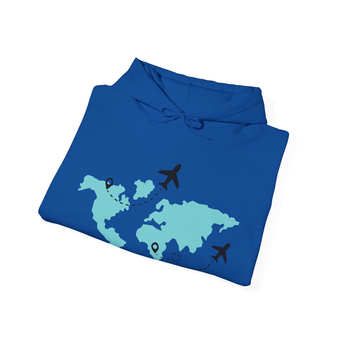 Travel Lover's Map Hoodie | True North