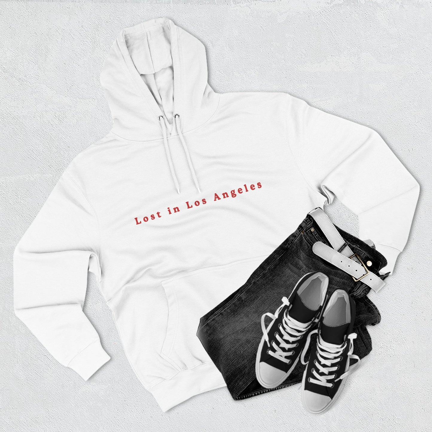 Chic Los Angeles Fleece Hoodie | Urban Fashion | True North