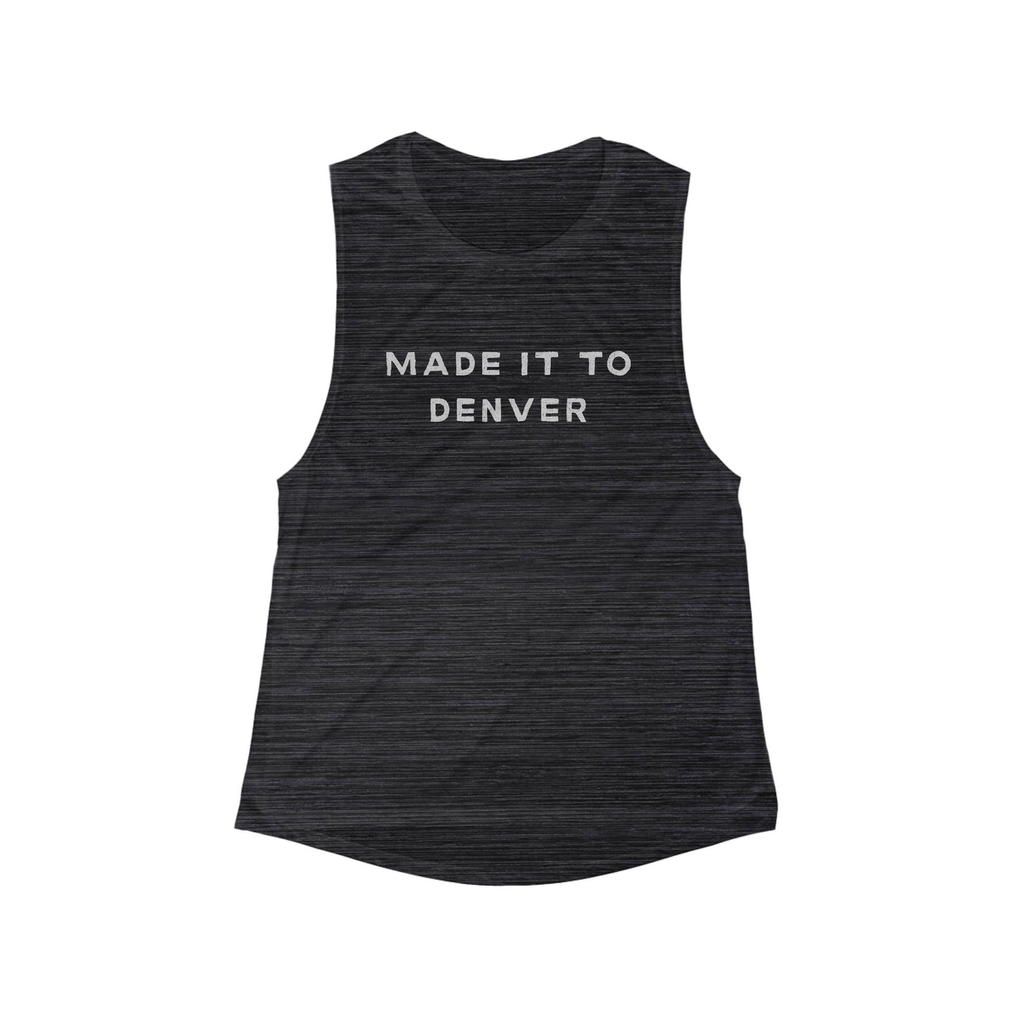 Made It to Denver | Women’s Flowy Scoop Muscle Tank | True North