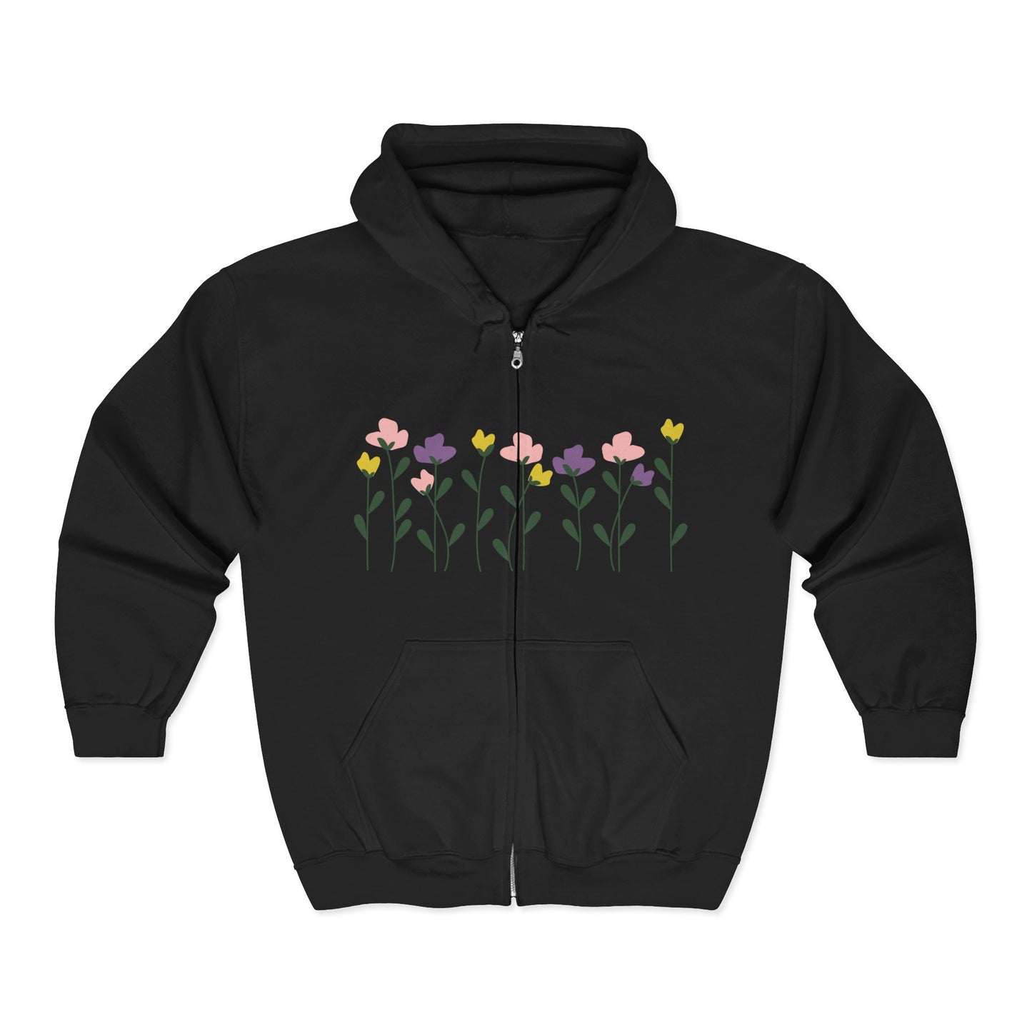 Floral Full Zip Hoodie | Casual Wear | True North