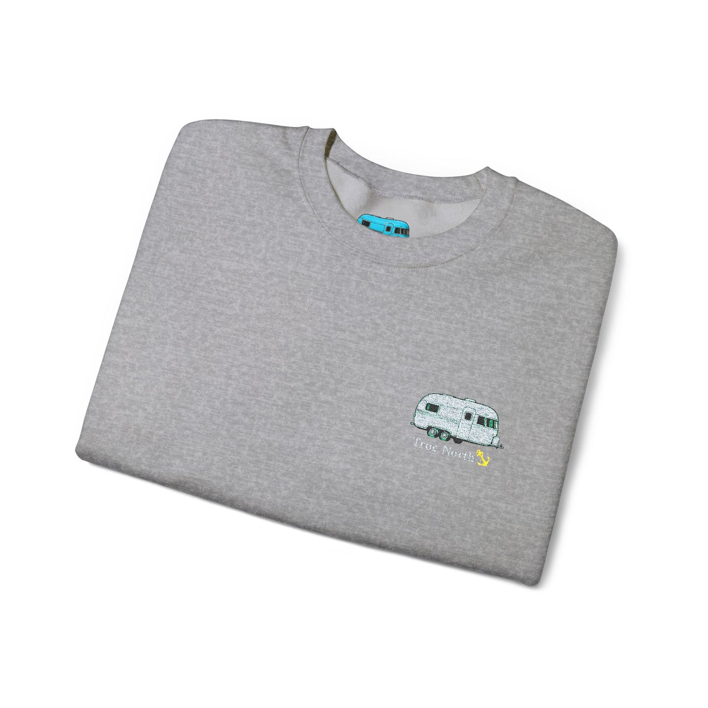 True North Anchor Sweatshirt | Cozy Lounge Outfit | True North