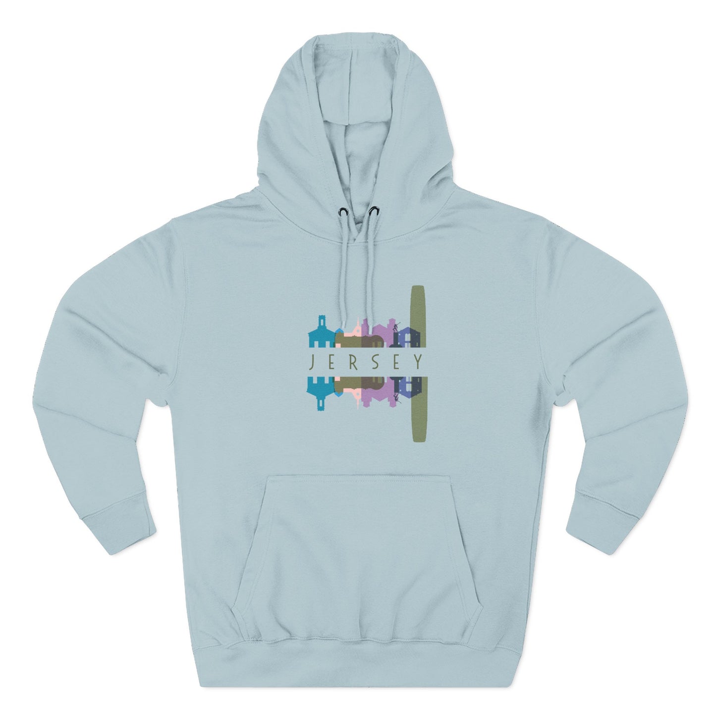 Three-Panel Fleece Hoodie  | Cozy Layer | True North