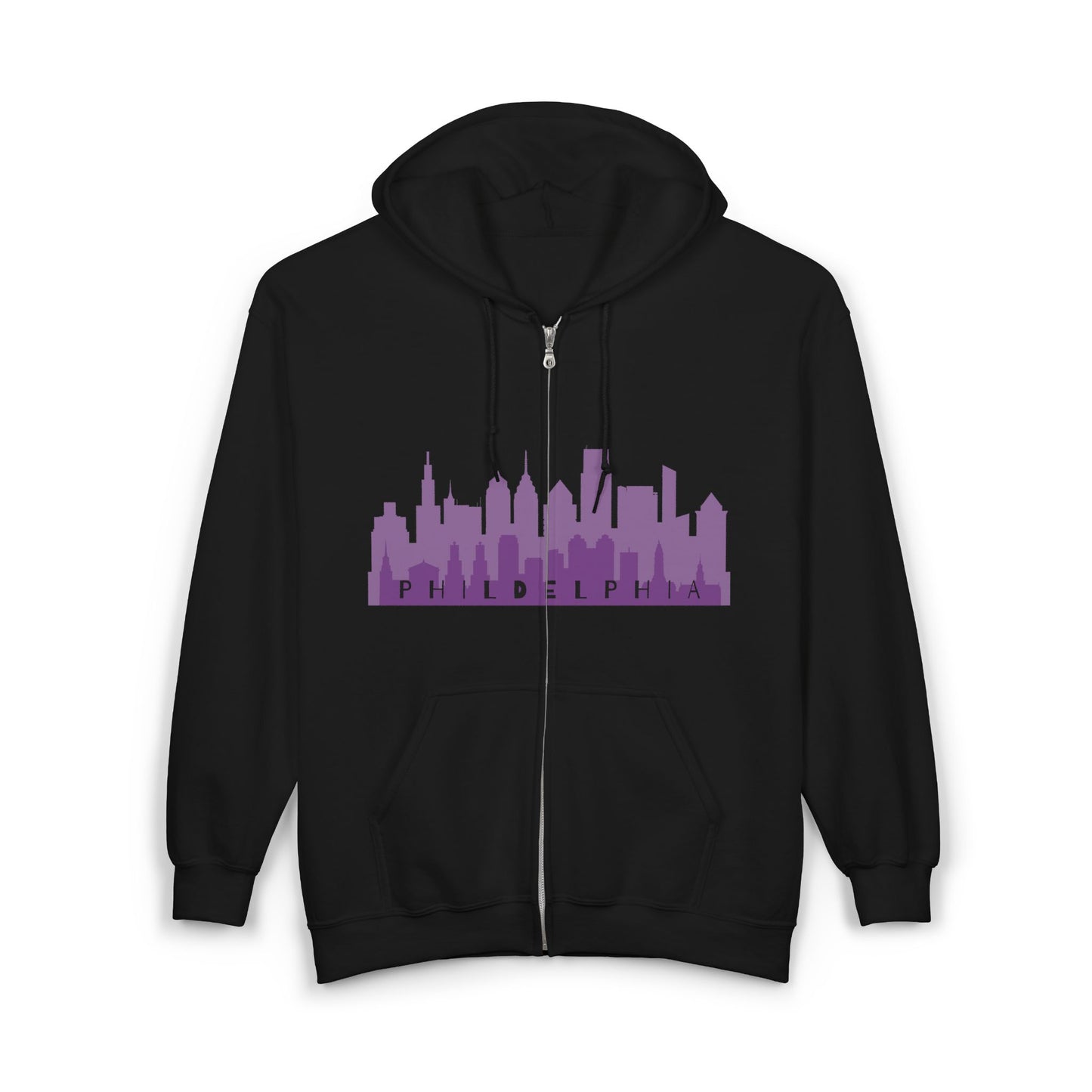 Philadelphia Skyline Zip Hoodie | City Lovers | True North