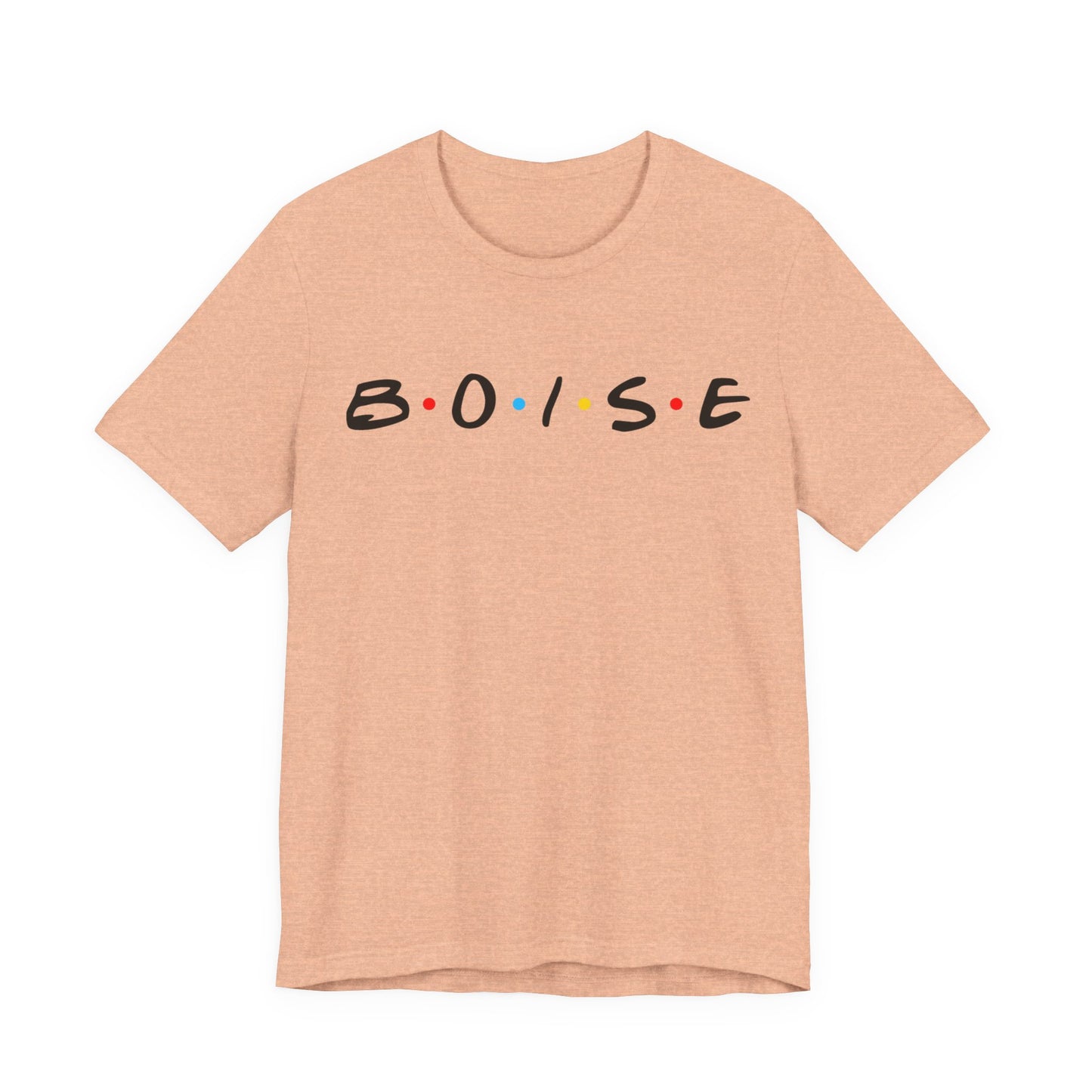 Boise Retro Friends-Style Tee — City Name Graphic T-Shirt