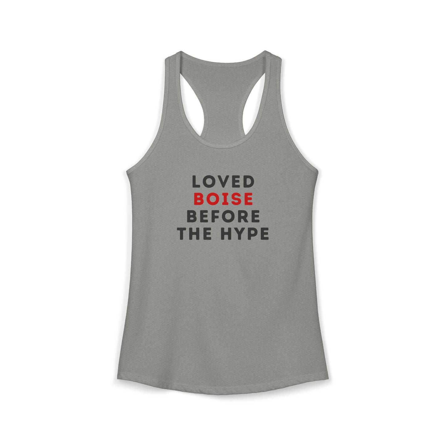 Women's Ideal Racerback Tank BOISE