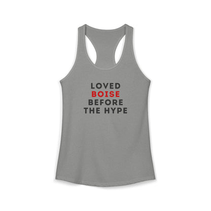 Women's Ideal Racerback Tank BOISE