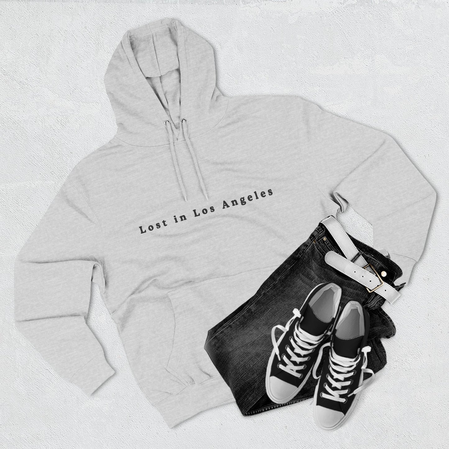 Chic Los Angeles Fleece Hoodie | Urban Fashion | True North