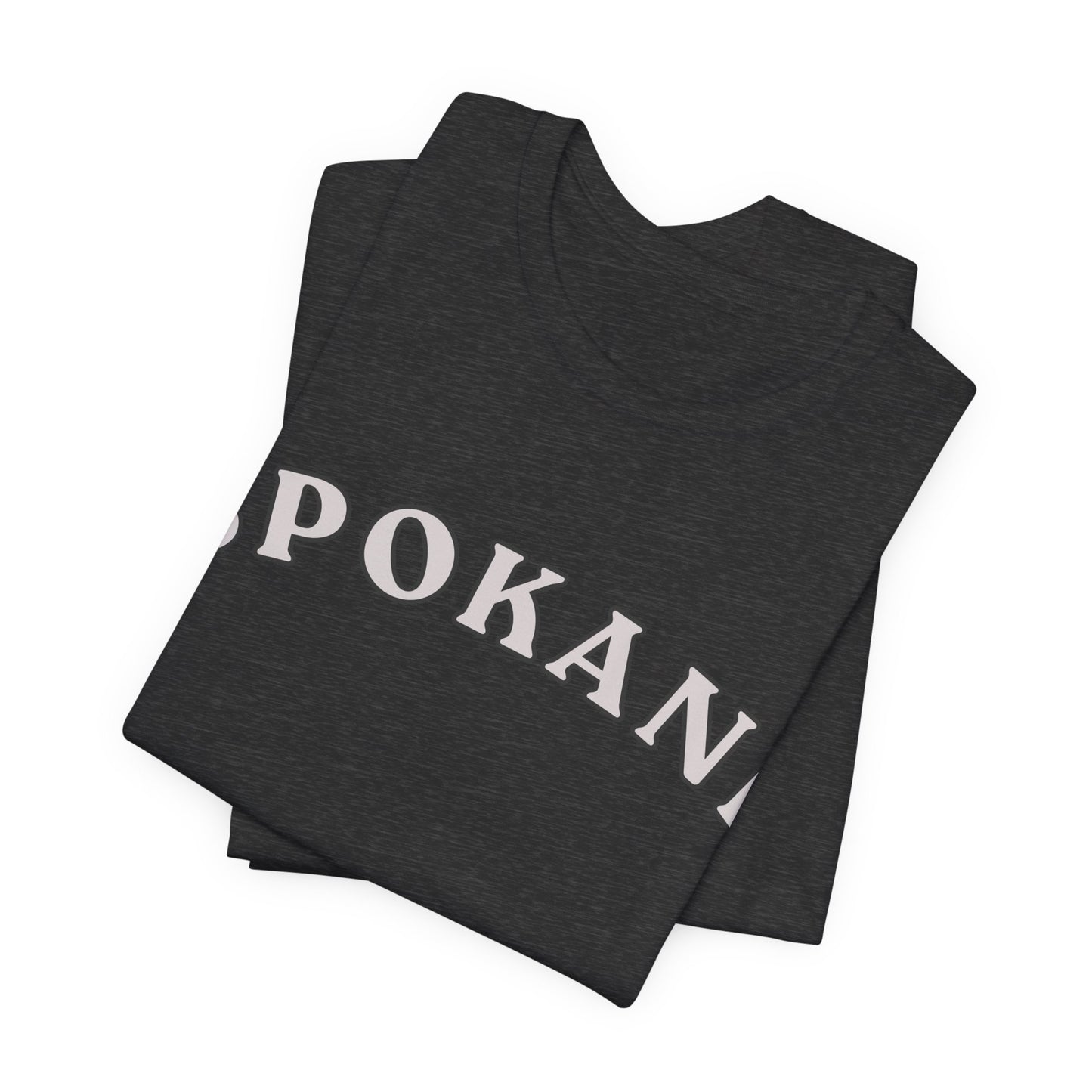 Spokane Retro Arch T-Shirt — Vintage College Style Tee