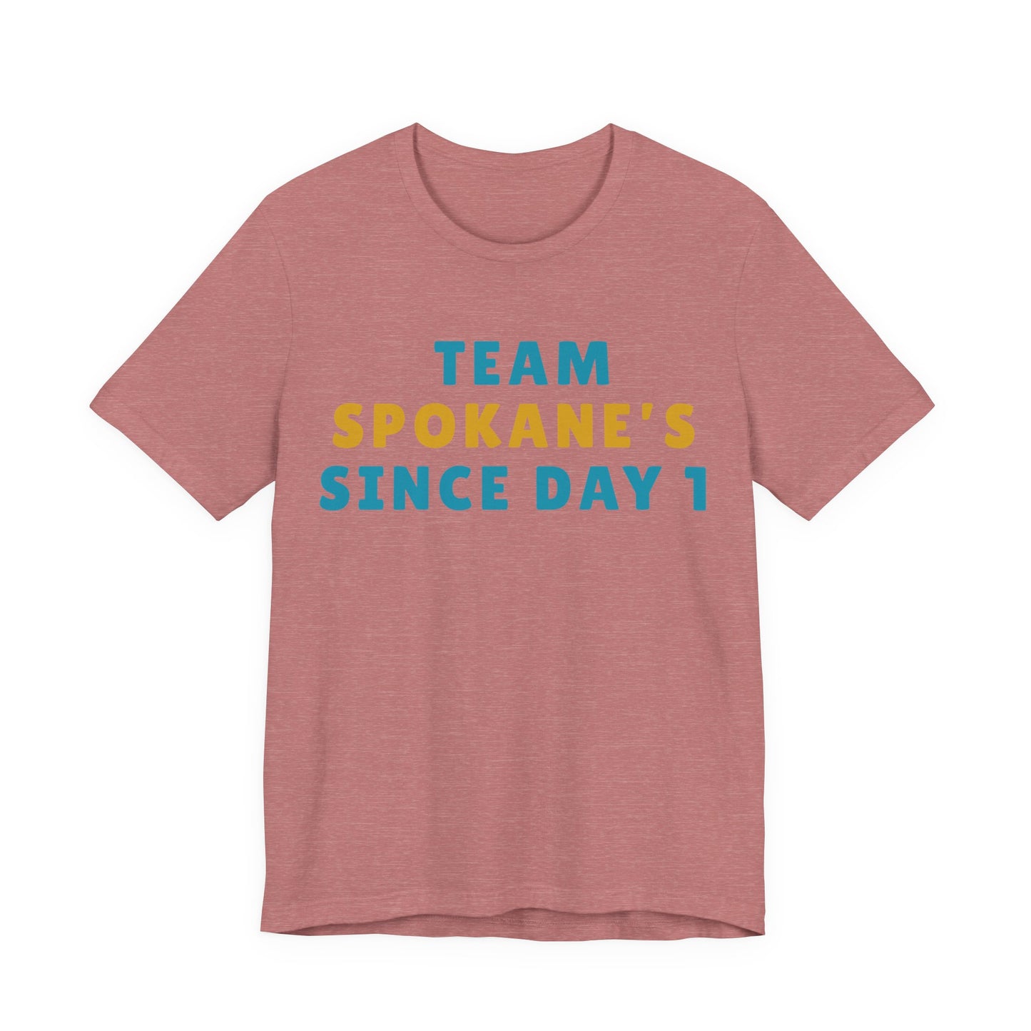 Team Spokane's Since Day 1 T-Shirt — Spokane Pride Graphic Tee