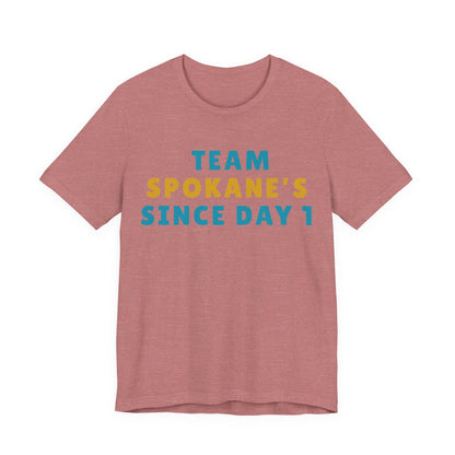 Team Spokane's Since Day 1 T-Shirt — Spokane Pride Graphic Tee
